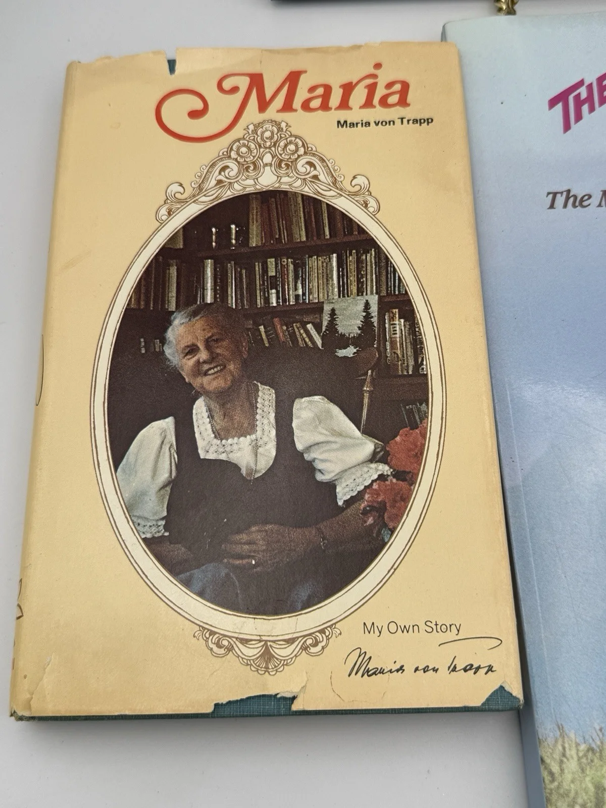 Portia Nelson — Sound Of Music Portia Nelson Signed Photo Maria Von Trapp Book Lot, изображение 5