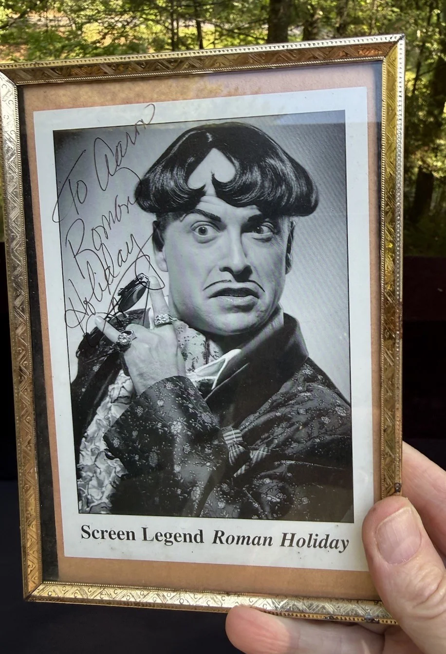 Rare Vtg Hartley Power Vintage Signed Photo Autographed Actor Roman Holiday -C24, изображение 4