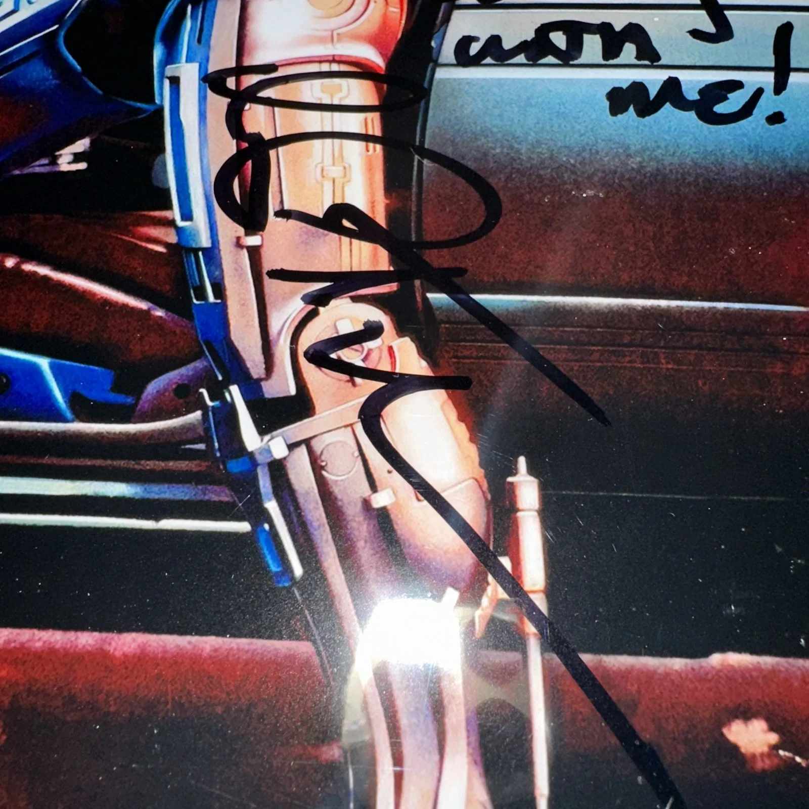 Peter Weller — Peter Weller Signed RoboCop 8x10 Photo “Dead or Alive You’re Coming With Me” EUC, image 5