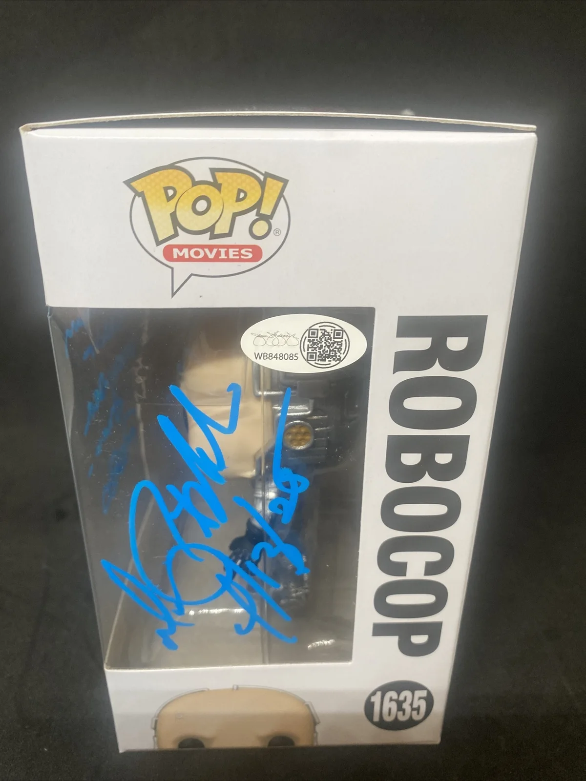 Peter Weller — Peter Weller signed autographed Robocop Funko POP JSA Witness Quote + Protector, изображение 3