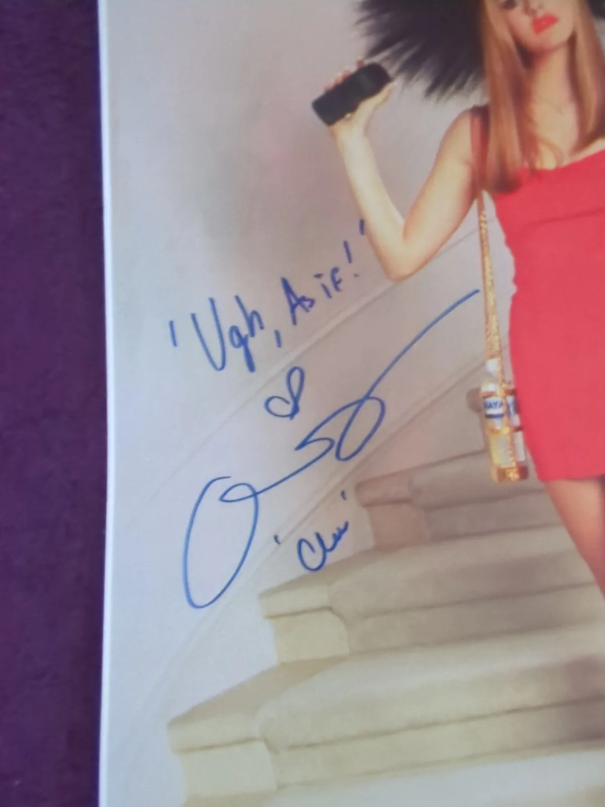 Alicia Silverstone Signed 16X20 CLUELESS Cher Photo JSA, image 2