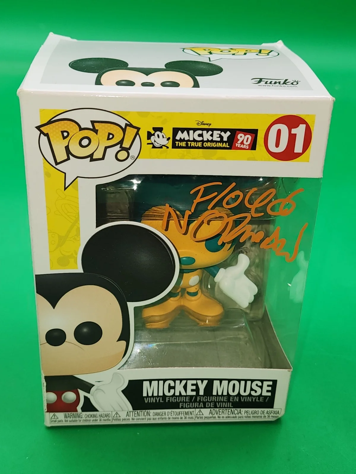 Floyd Norman — 3 Funko Pops Mickey Mouse Signed by Disney Legend Floyd Norman, image 2