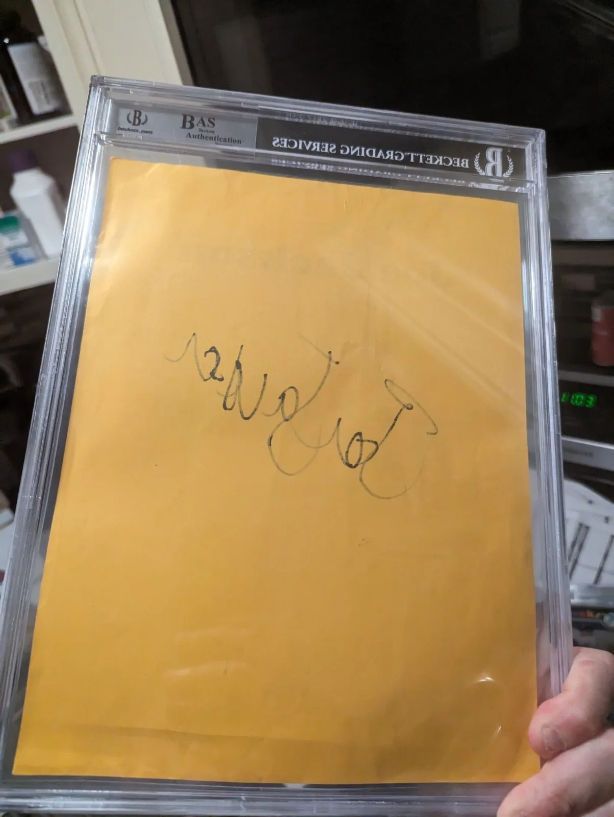 Joe Jackson Signed 8X10 In Concert Sheet Beckett, image 3