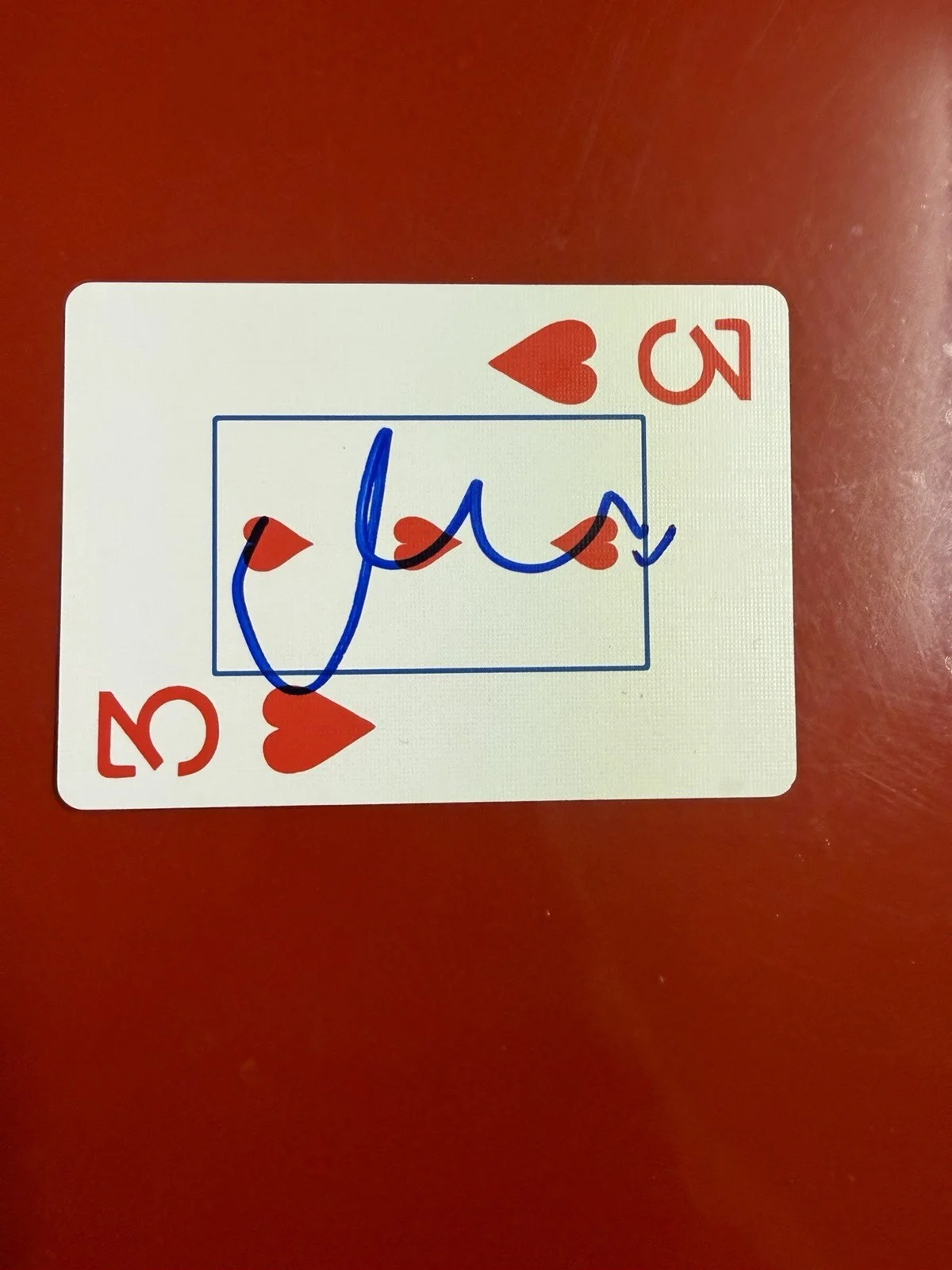 Matt Damon — Matt Damon Signed Playing Card Rounders Authentic Autograph Proof, image 4