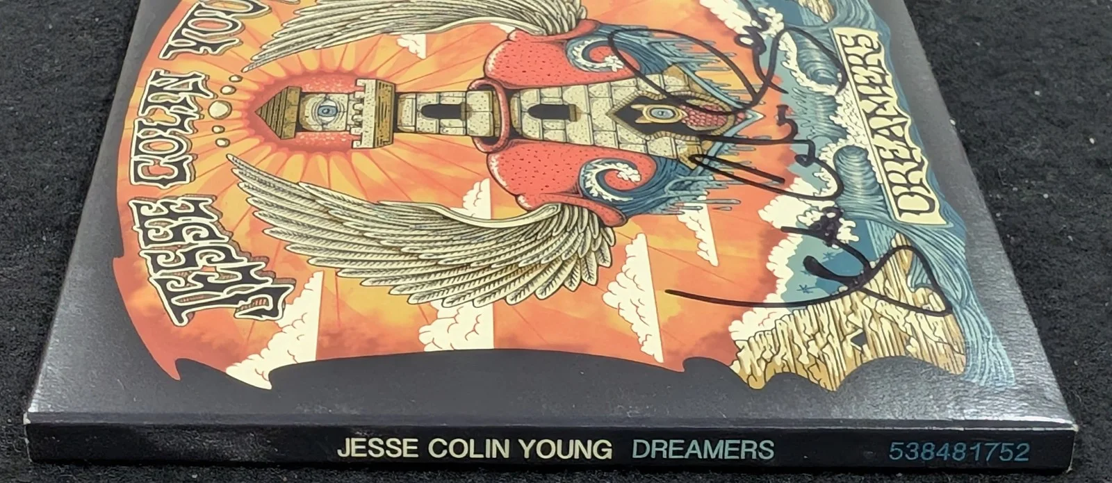 Jesse Colin Young Dreamers CD SIGNED AUTOGRAPHED 2019 Digipak Never Played, image 3