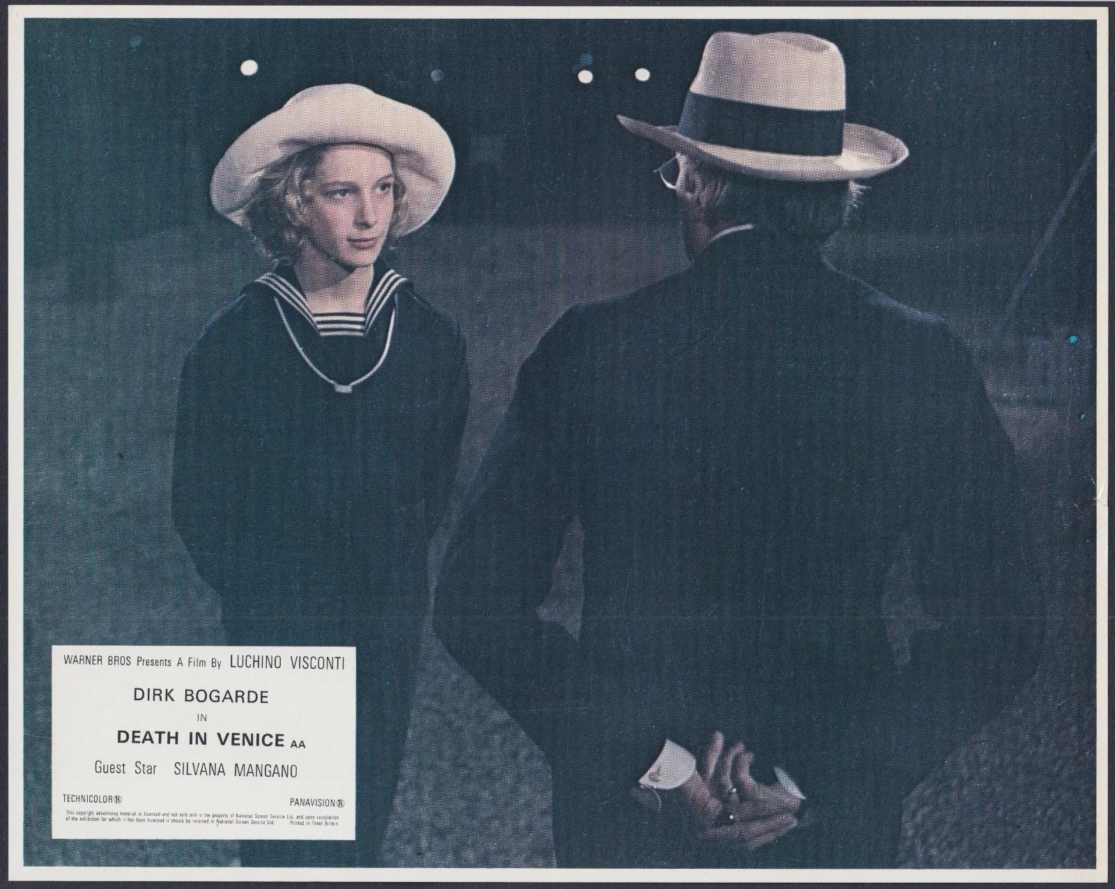 Death in Venice 6x ORIGINAL UK FOH Lobby Cards Dirk Bogarde Visconti 1971, изображение 2