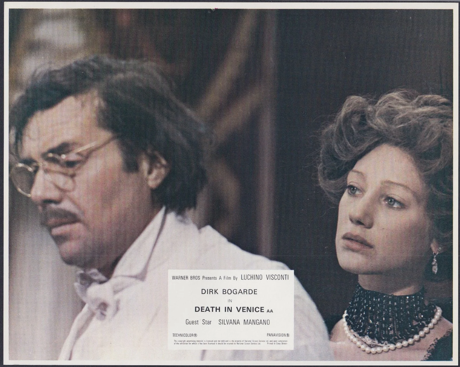 Death in Venice 6x ORIGINAL UK FOH Lobby Cards Dirk Bogarde Visconti 1971, изображение 4