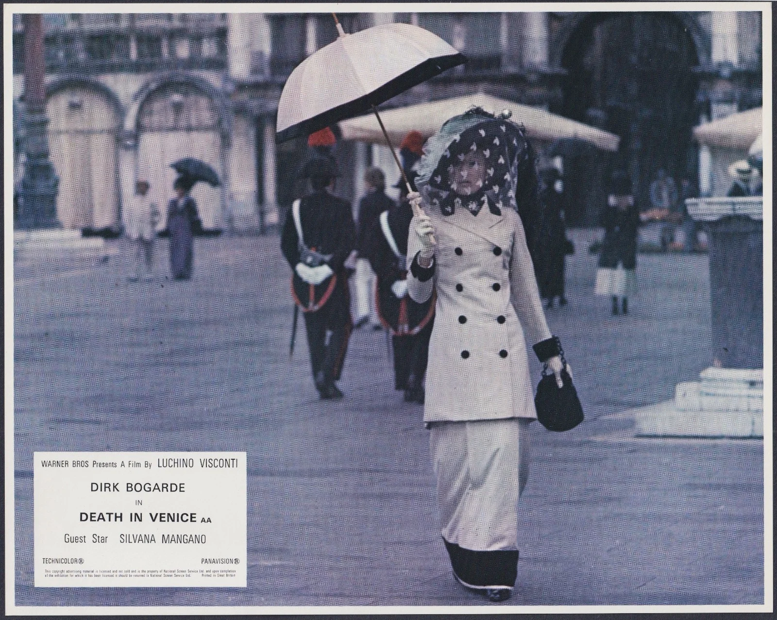 Death in Venice 6x ORIGINAL UK FOH Lobby Cards Dirk Bogarde Visconti 1971, изображение 5