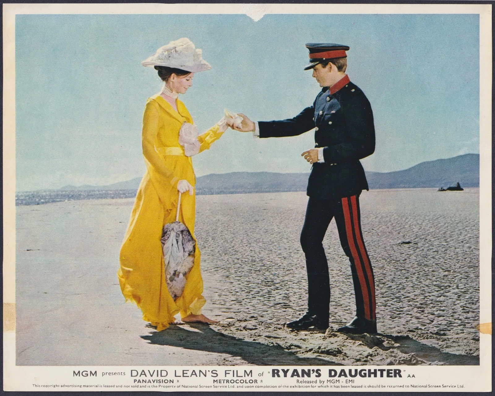 Ryans Daughter 8x ORIGINAL UK FOH Lobby Cards David Lean Robert Mitchum 1970, изображение 2