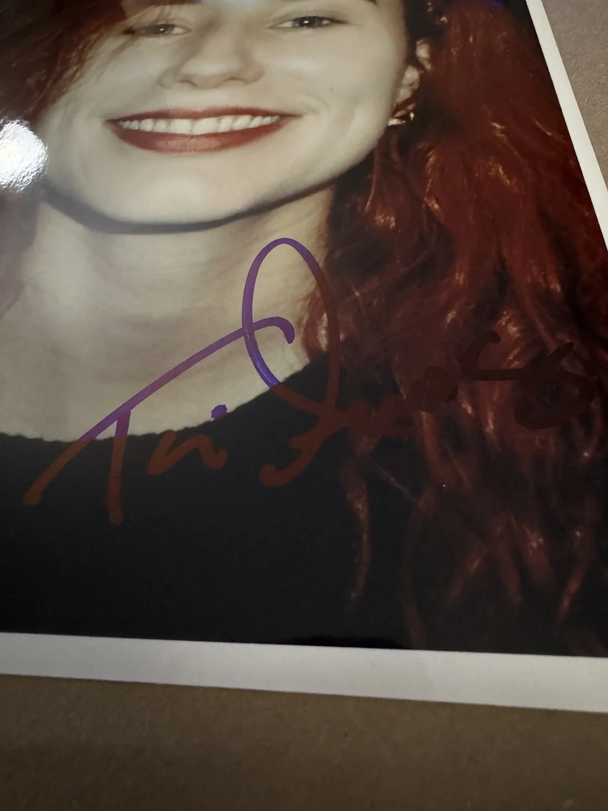 Tori Amos Signed 8x10 Glossy Photo Autograph, image 2