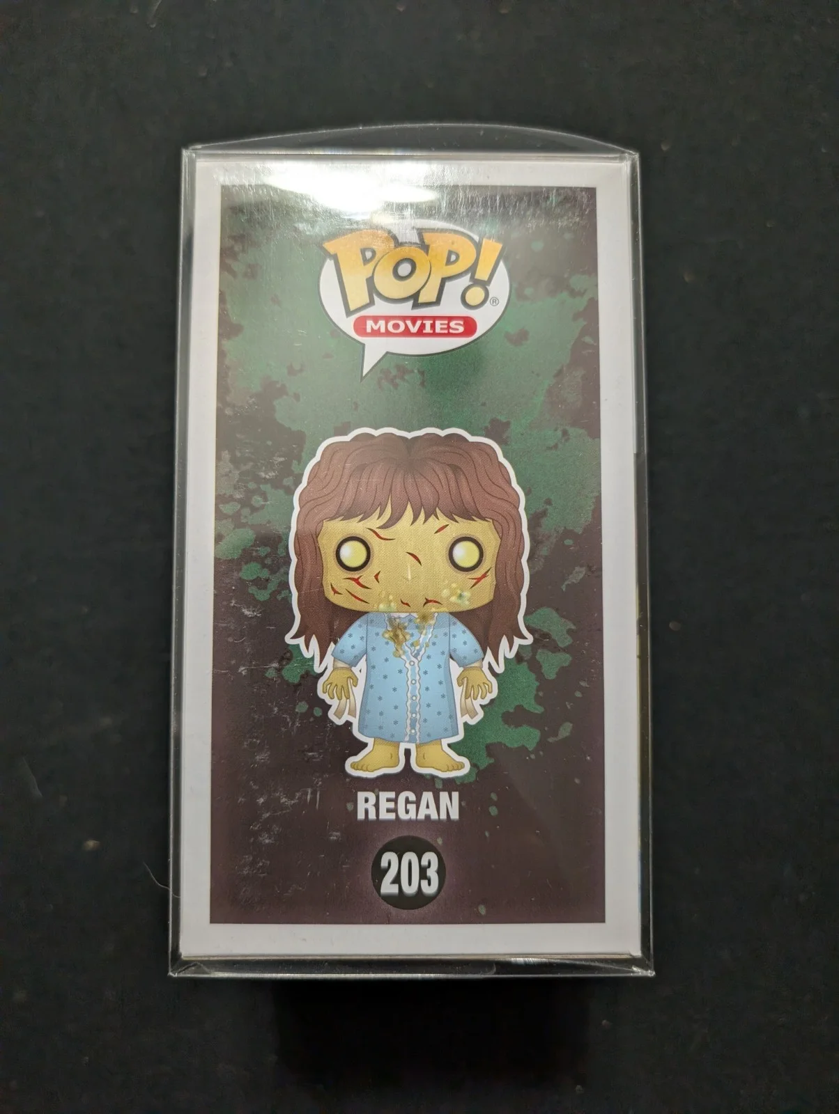 Linda Blair Signed The Exorcist Regan Funko Pop #203 OCCM COA, image 4