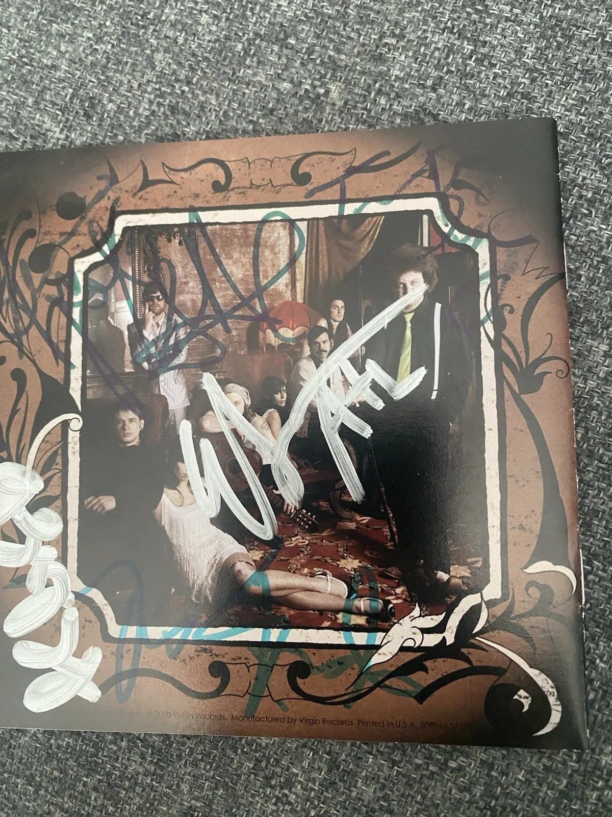 The Constellations Southern Gothic signed CD booklet, image 2