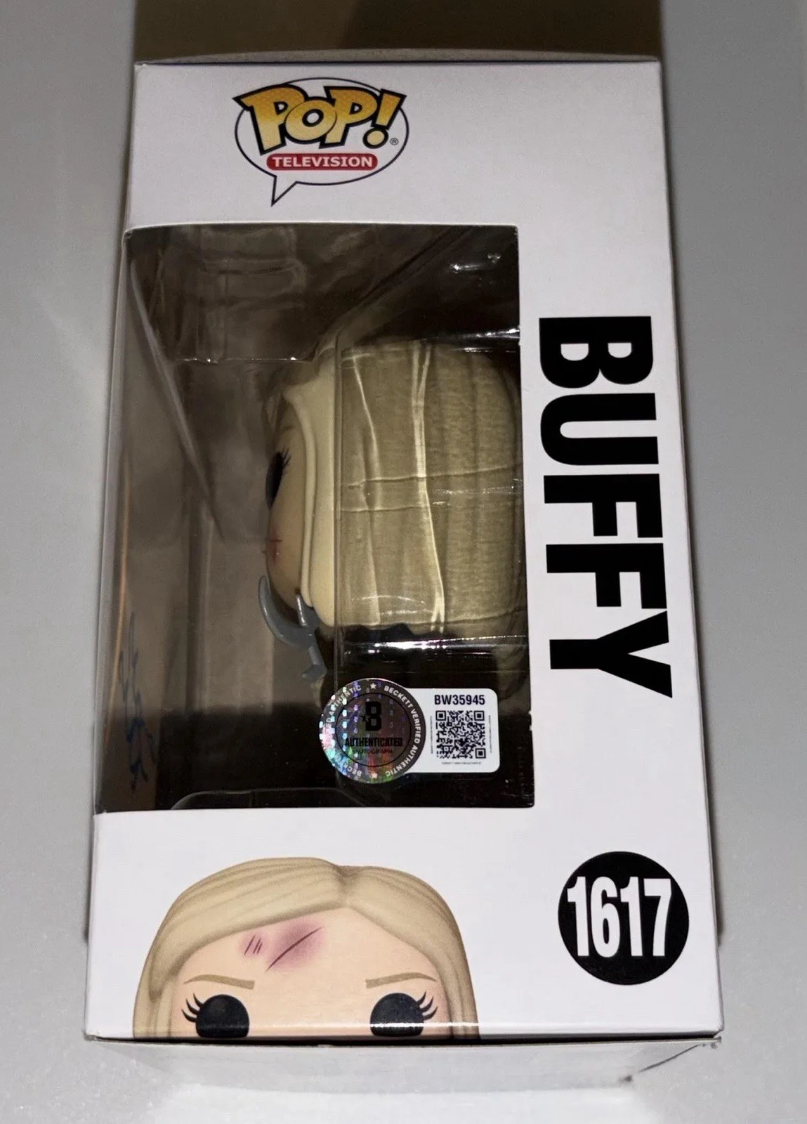 Sarah Michelle Gellar Signed Buffy The Vampire Slayer Funko BAS Beckett, изображение 2