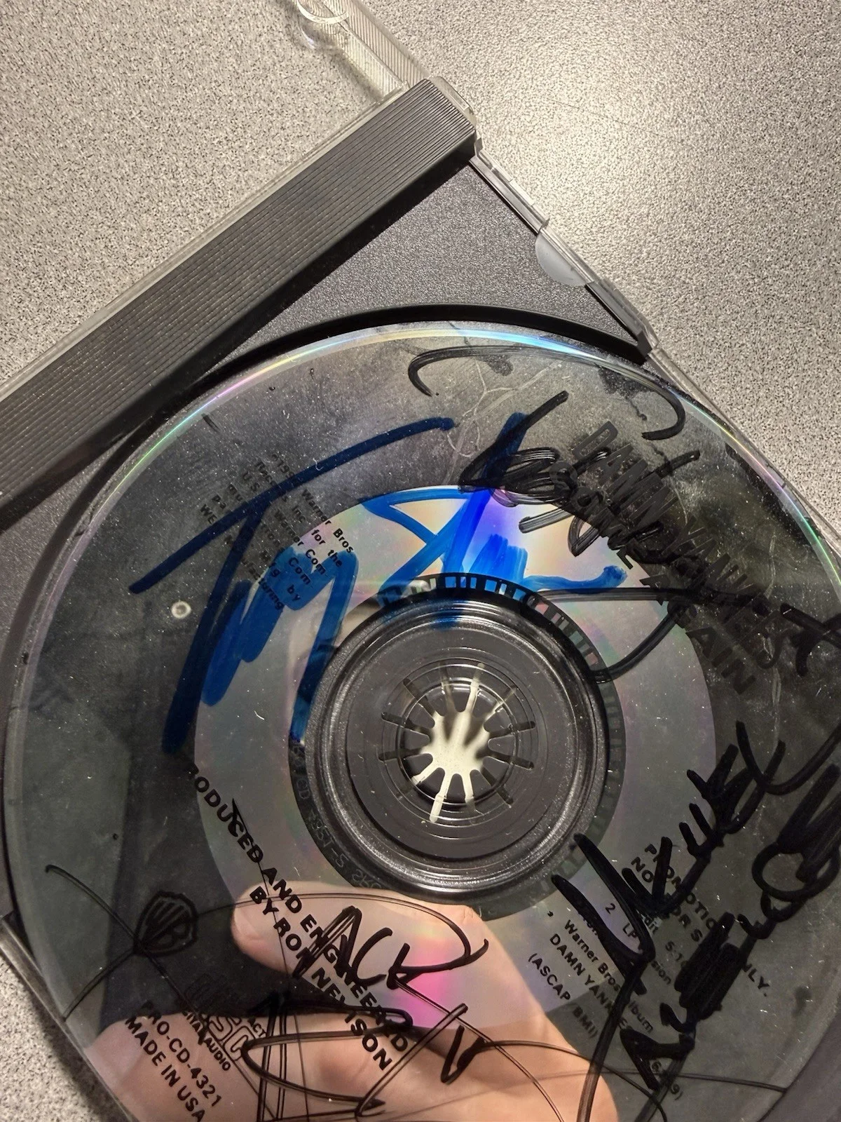 Damn Yankees CD Signed By Ted Nugent Tommy Shaw Jack Blades Michael Cartellone, изображение 5