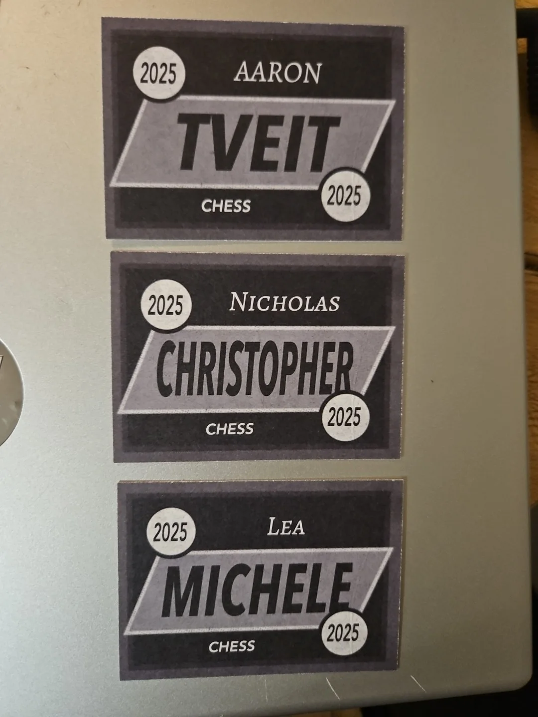 Aaron Tveit, Nicholas Christopher — Chess On Broadway Signed Custom Cards - Aaron Tveit, Nicholas Christopher, изображение 4