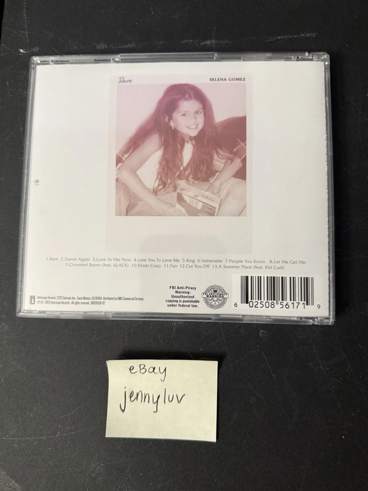 Selena Gomez Rare Signed CD & Booklet in Case, image 4