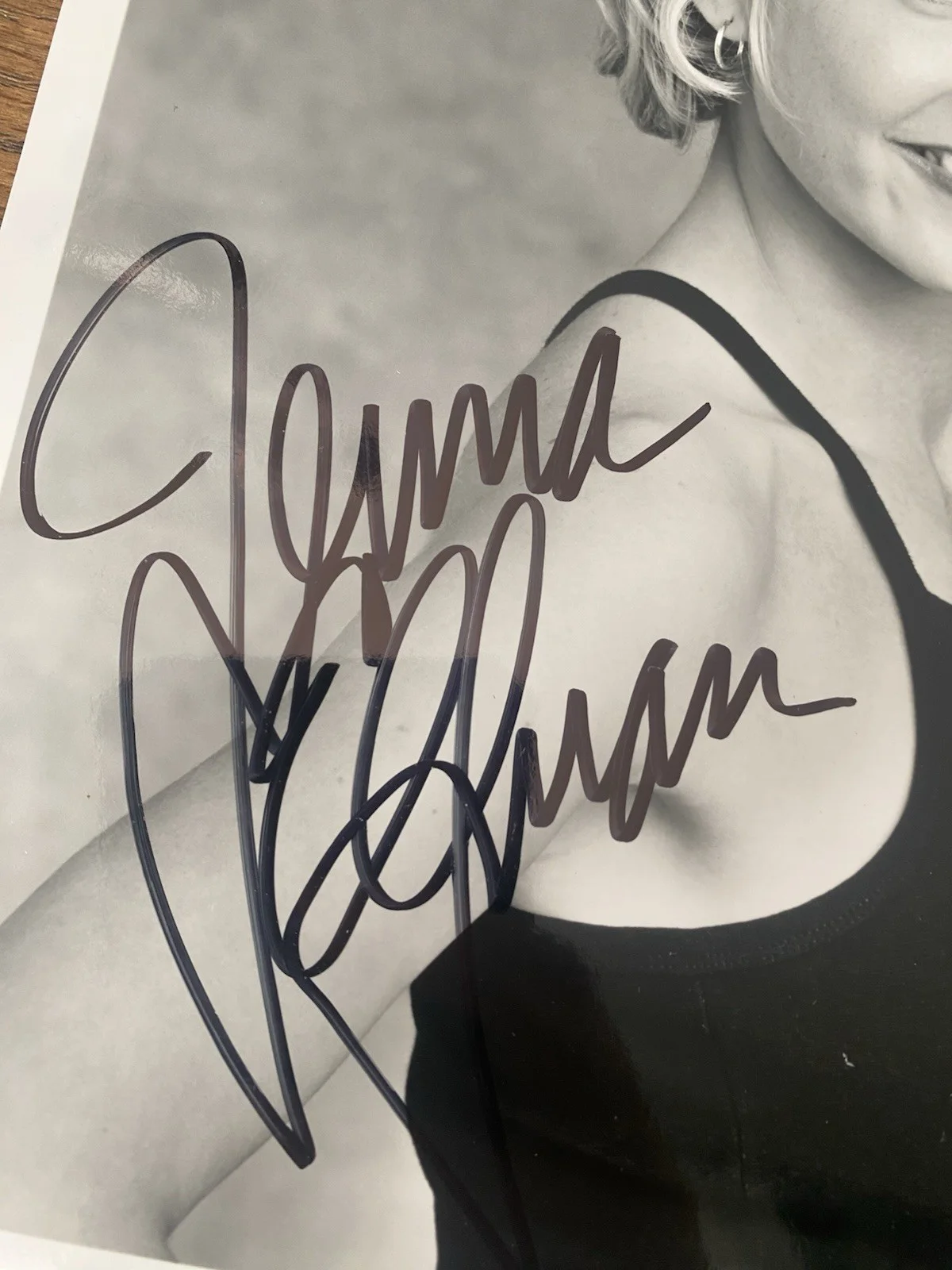 Jenna Elfman — Jenna Elfman Signed Photo Actress "Dharma & Greg" 8x10, изображение 2