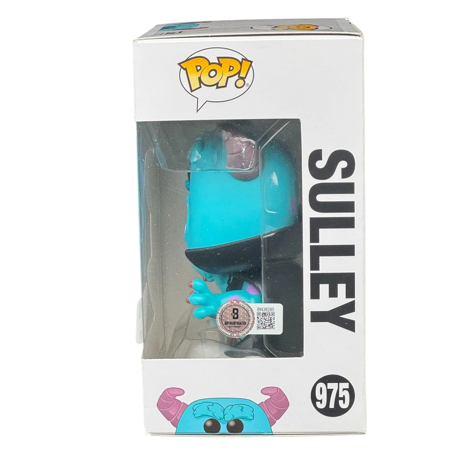 John Goodman — John Goodman Signed Sulley Monsters Funko Pop 975 Beckett Authentic Autograph, изображение 2