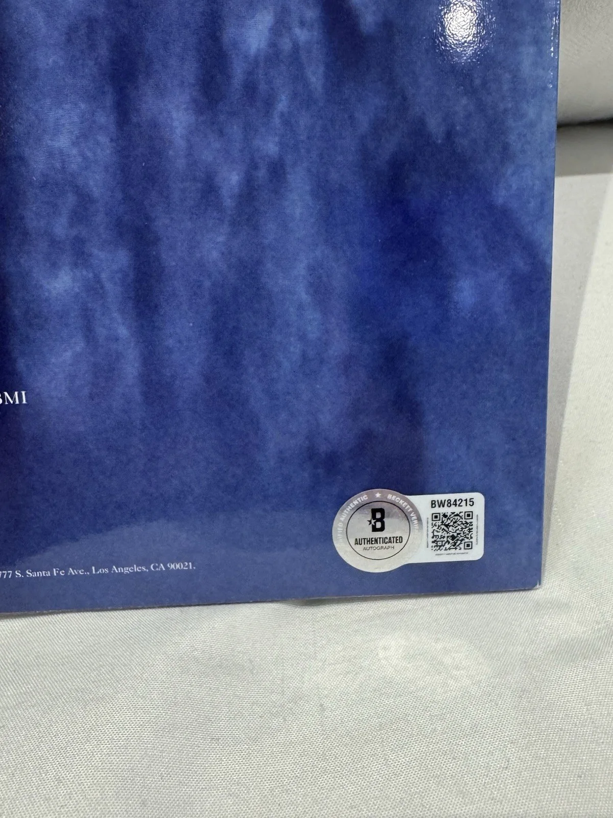 KYLE MACLACHLAN SIGNED TWIN PEAKS VINYL RECORD HIT SHOW RARE BECKETT BAS COA, изображение 4
