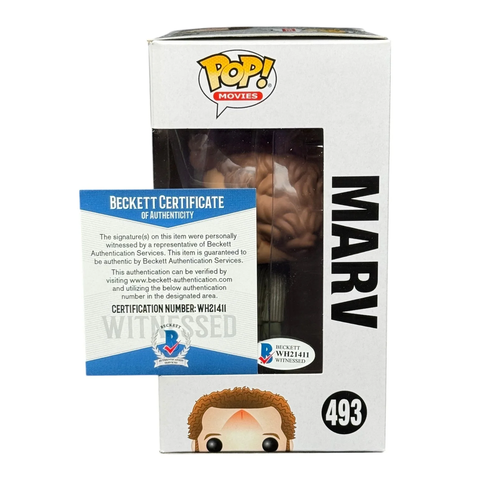 Daniel Stern — Daniel Stern Signed "Marv" Home Alone Funko Pop 493 Autograph Beckett BAS COA!, изображение 2