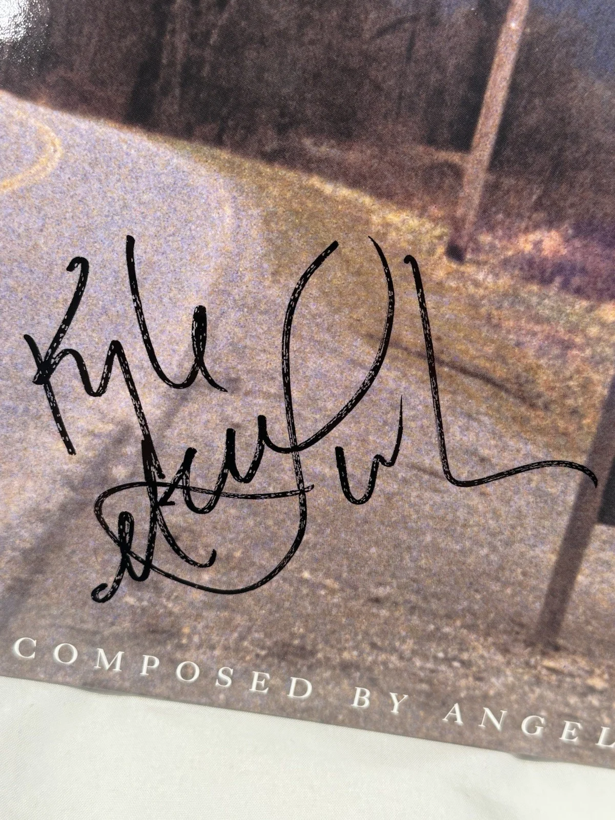 KYLE MACLACHLAN SIGNED TWIN PEAKS VINYL RECORD HIT SHOW RARE BECKETT BAS COA, изображение 3