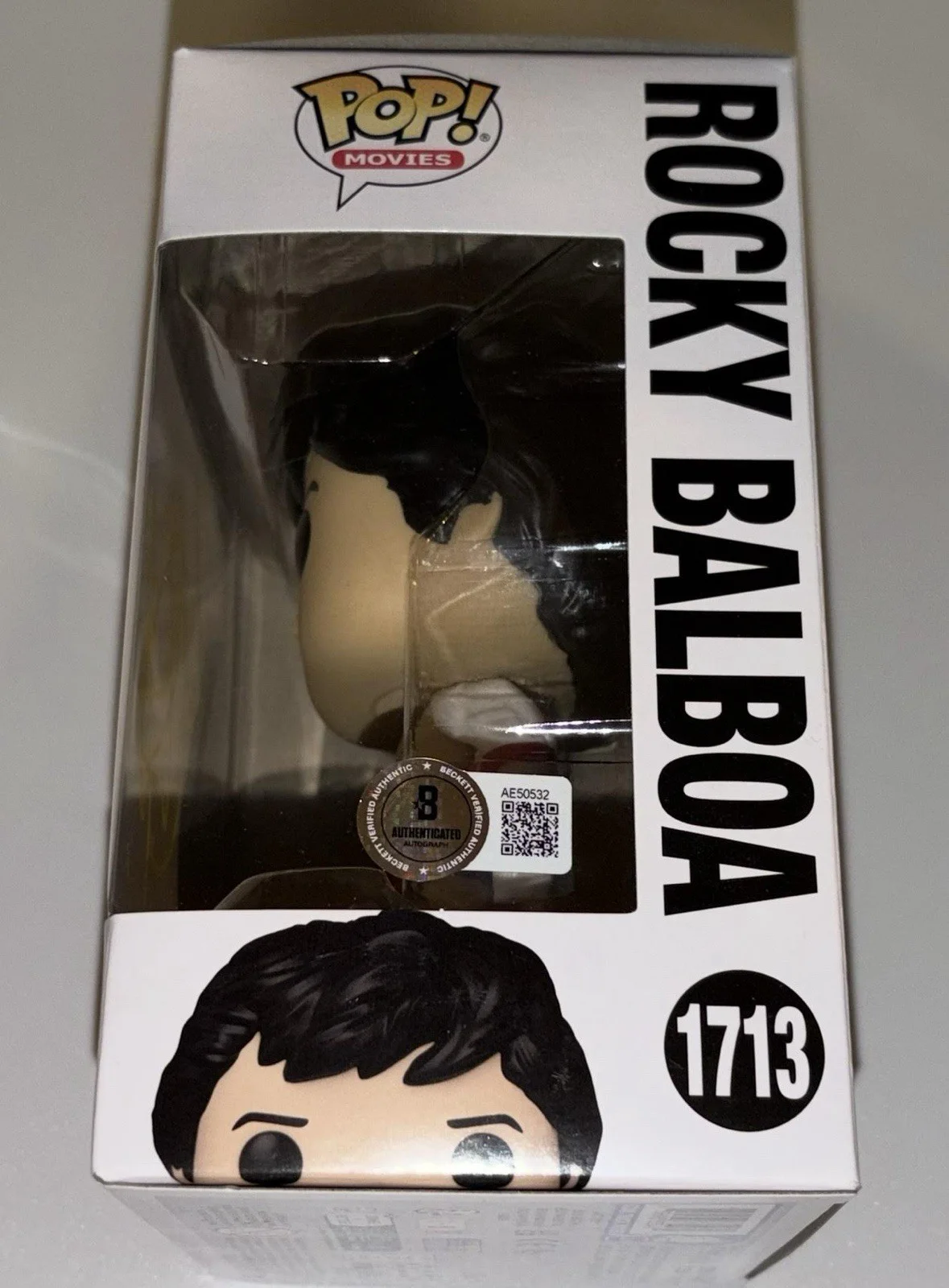 Sylvester Stallone Signed Rocky Balboa Funko BAS Beckett, image 2