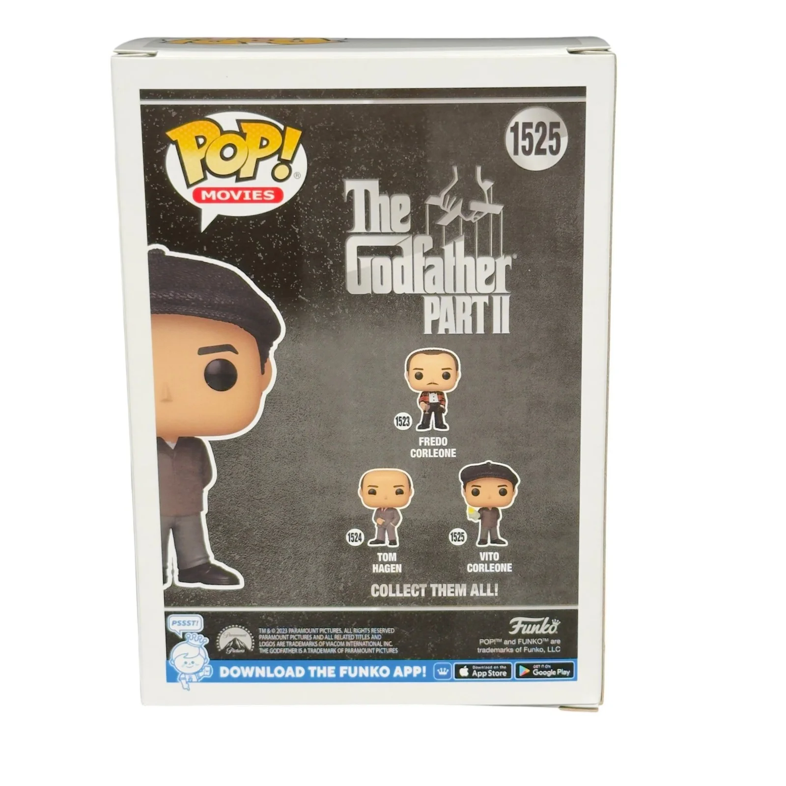 Robert DeNiro — Robert DeNiro Signed Vito Corleone Godfather Funko Pop 1525 Beckett Autograph, изображение 3