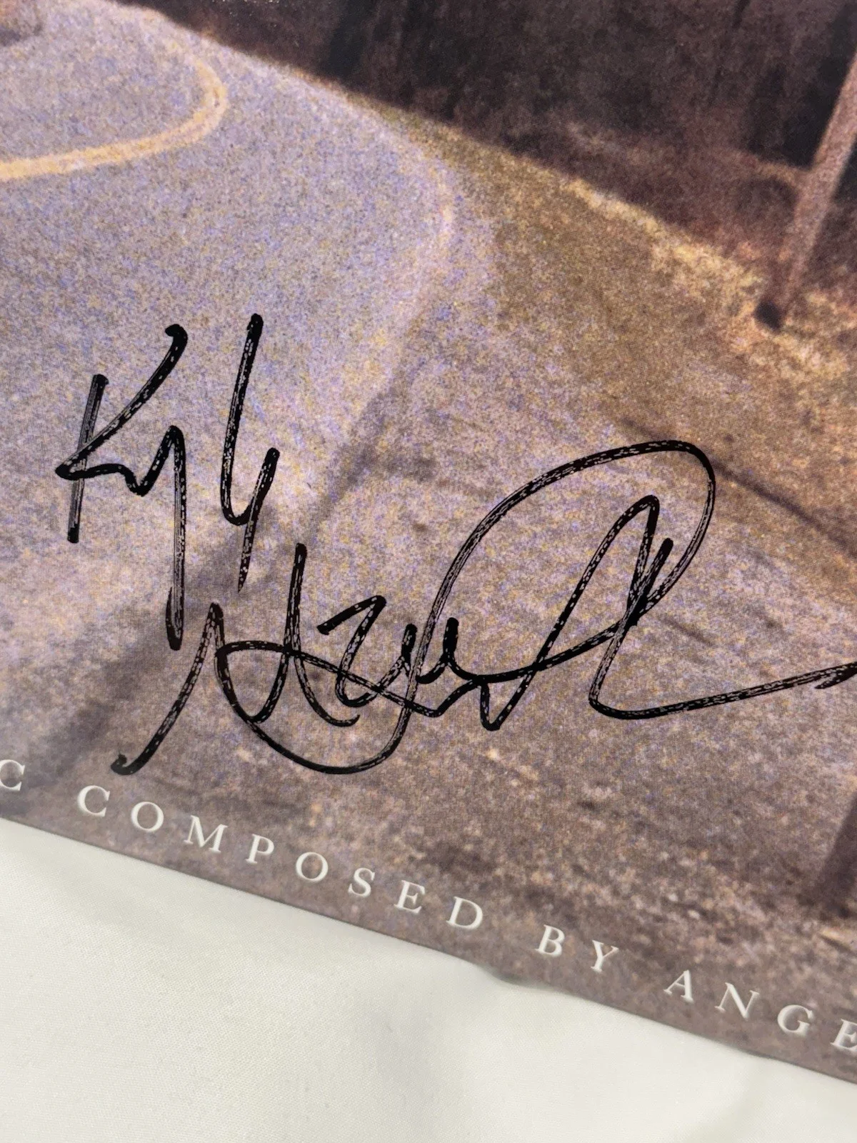 KYLE MACLACHLAN SIGNED TWIN PEAKS VINYL RECORD HIT SHOW RARE BECKETT BAS COA, изображение 3