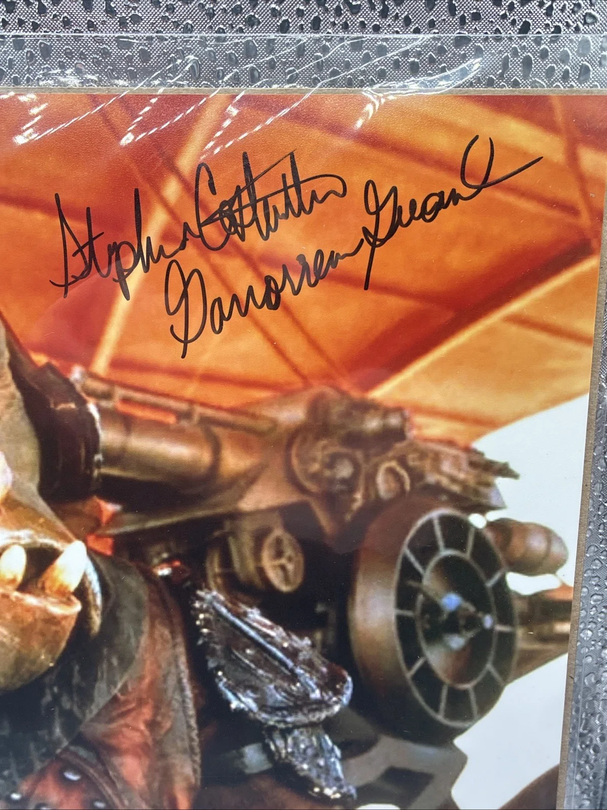 STAR WARS STEPHEN COSTANTINIO Gamorrean Guard signed autograph 8x10 Bam Box BAS, изображение 2