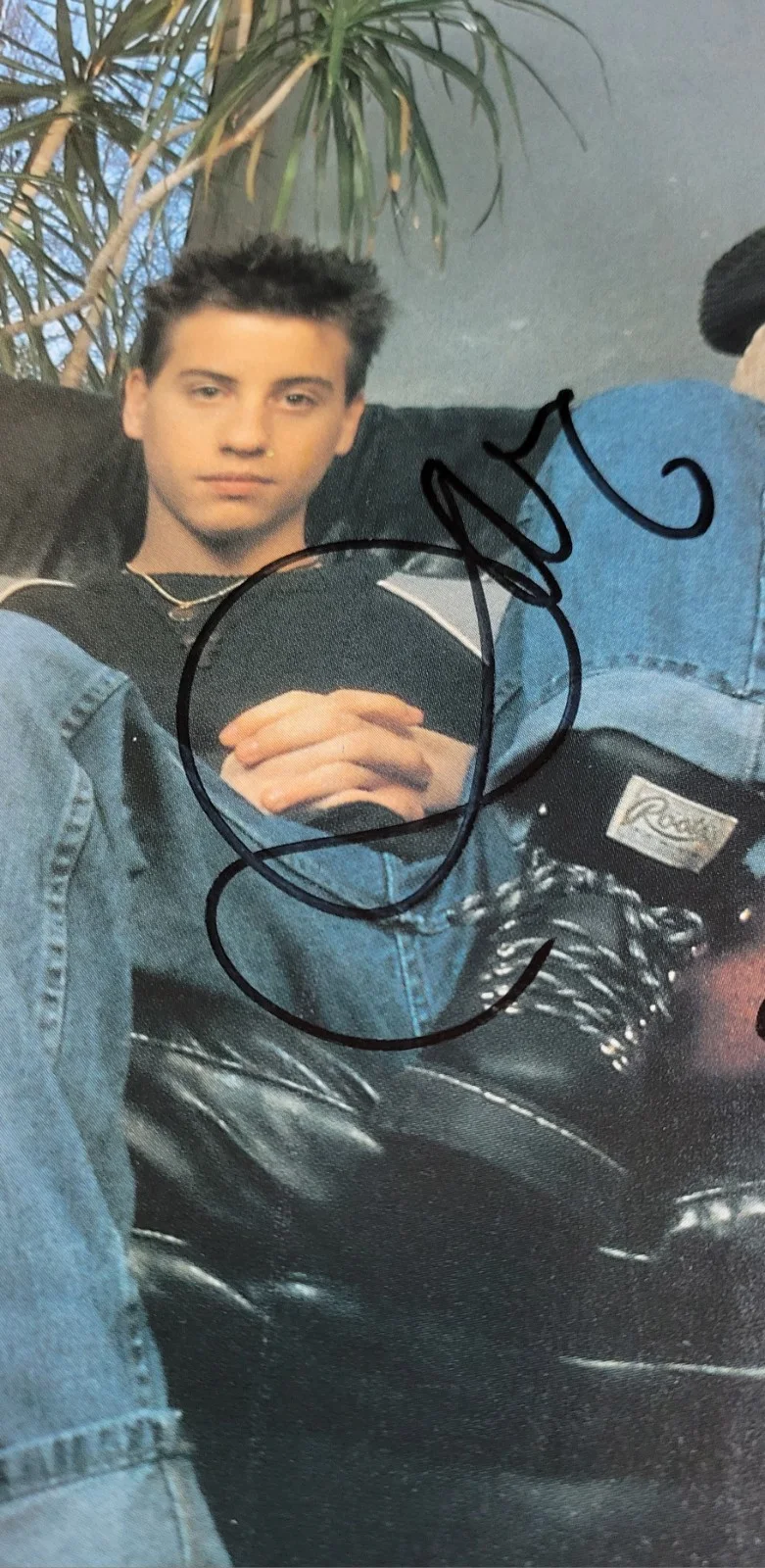 Very Rare Pop Star Centerfold Of The Moffatts Boy Band Signed In Person, изображение 3