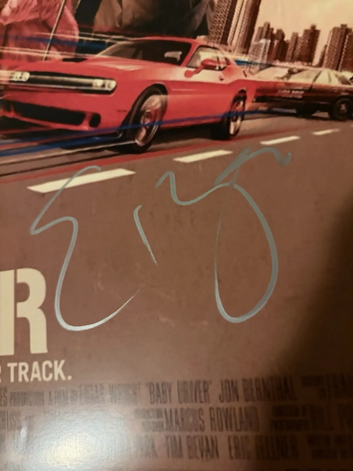 Eiza Gonzalez — Eiza Gonzalez Signed Baby Driver 12x18 Photo Autograph JSA COA, изображение 2