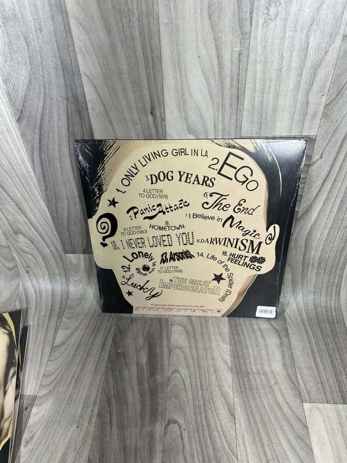 Halsey The Great Impersonator Spotify Fans First Signed Insert Vinyl LP IN HAND, изображение 3