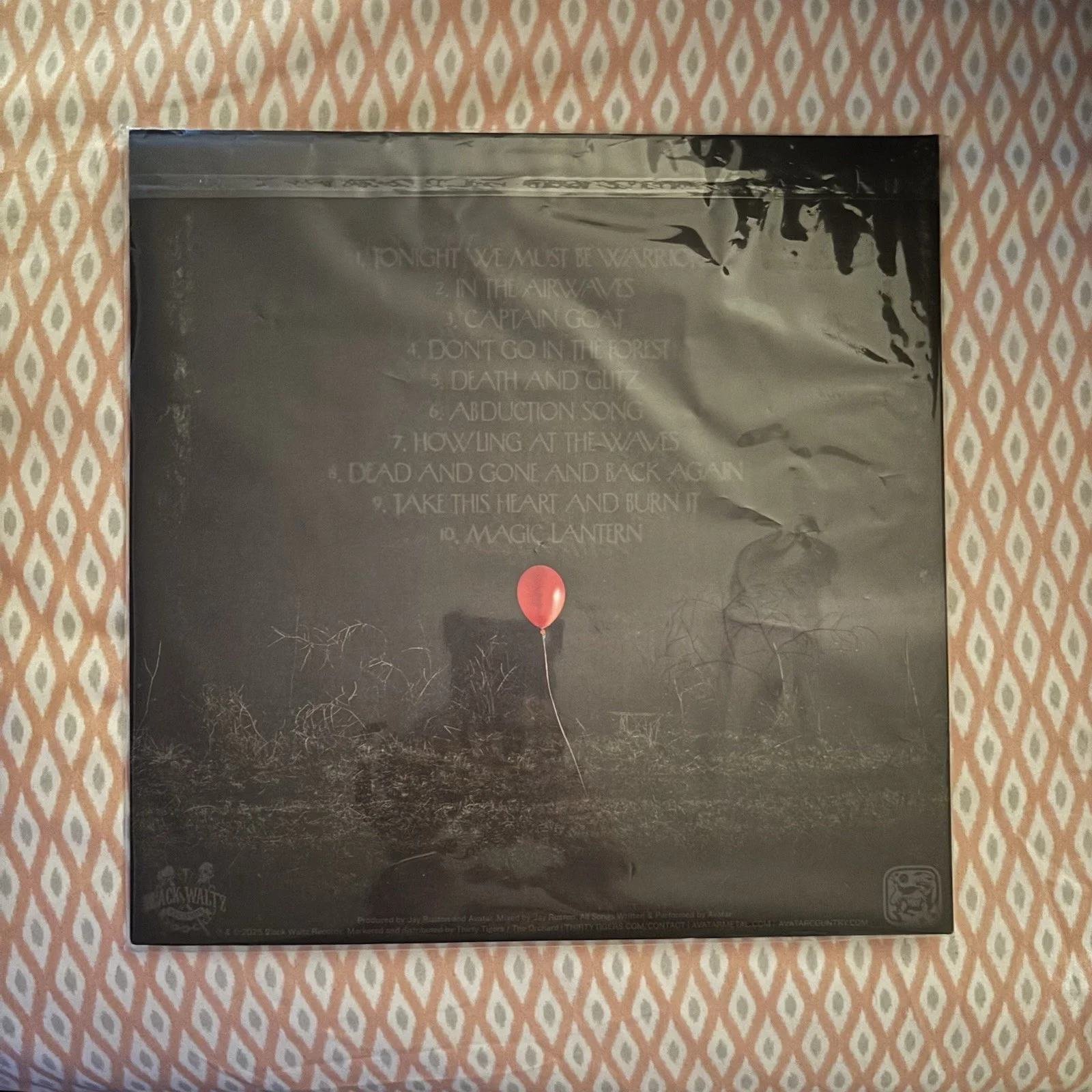 Avatar Signed & Sealed “Don’t Go In The Forest” Vinyl LP (Red) Autographed, image 2