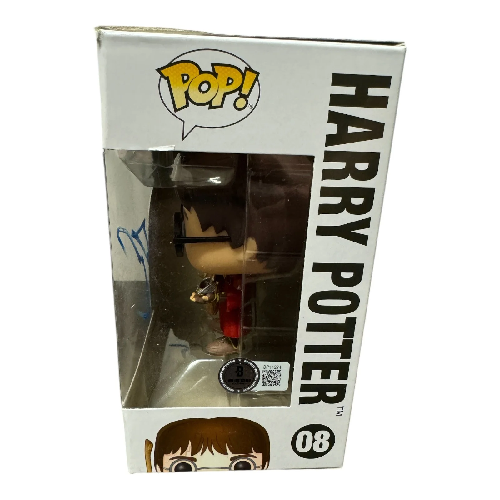 DANIEL RADCLIFFE — DANIEL RADCLIFFE SIGNED AUTOGRAPH FUNKO POP 165 HARRY POTTER BECKETT BAS COA, image 2