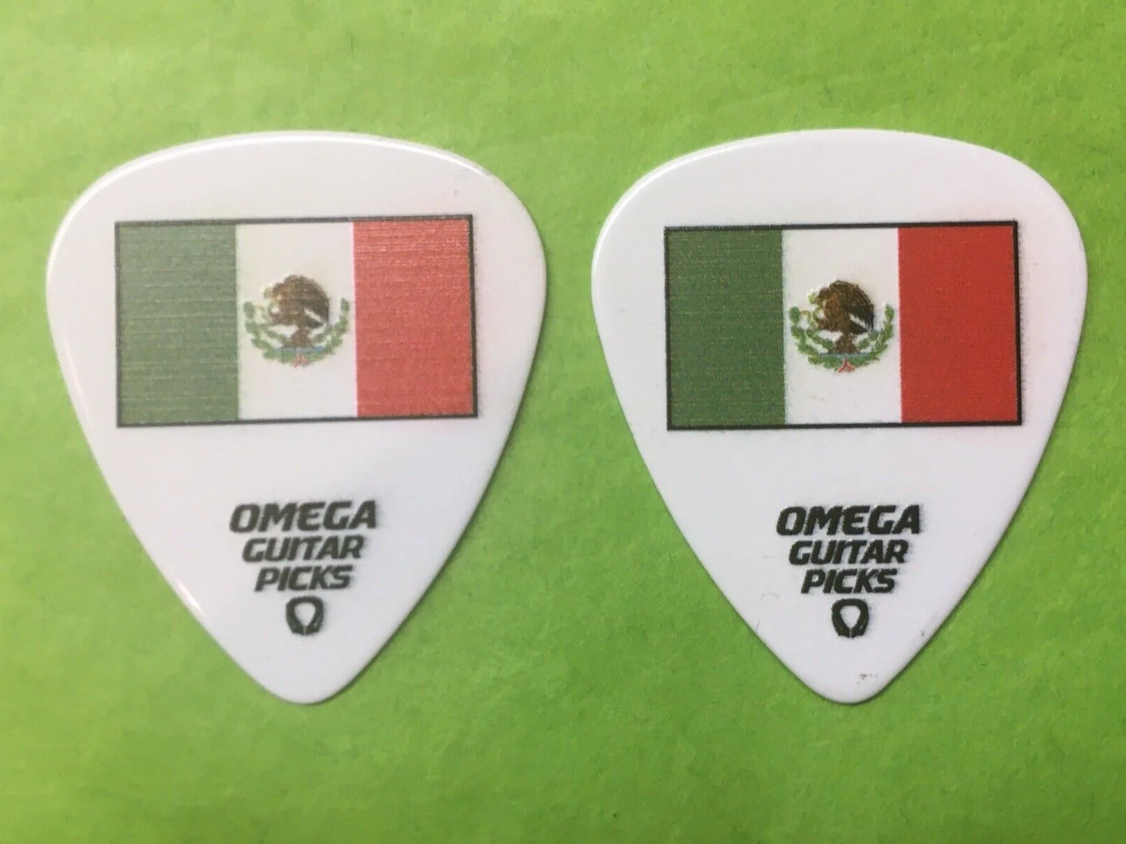 FOREIGNER Mick Jones & Bruce Watson "FEB. 2020 MEXICAN TOUR" 2 Guitar Pick Set, image 2