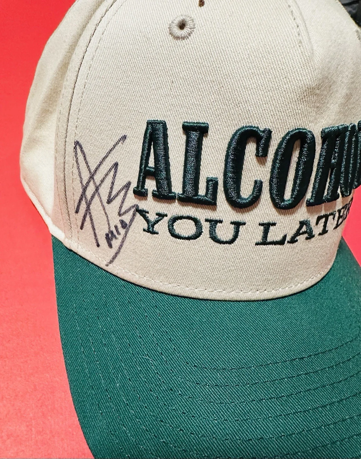 Mitchell Tenpenny Signed Tour Hat 2026 RARE Merch Country Music Grand Ole Opry, изображение 2