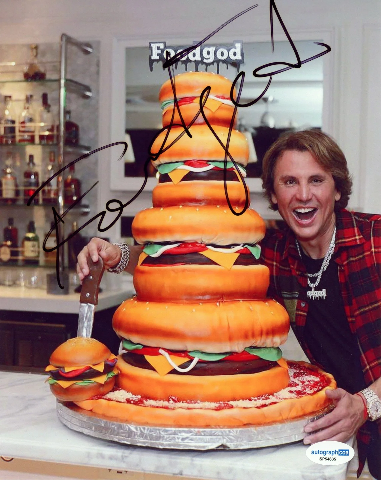 Jonathan Cheban — Jonathan Cheban "Foodgod" SIGNED 'Keeping Up with the Kardashians' 8x10 Photo, image 2
