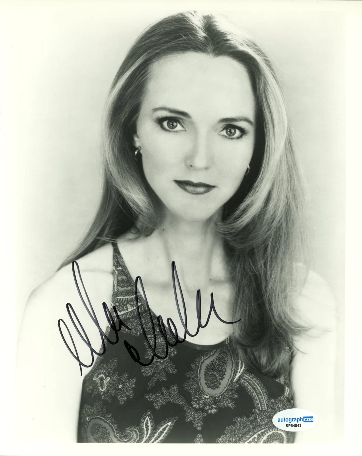 Ellen Wheeler — Ellen Wheeler "Another World" AUTOGRAPH Signed 'Victoria Love' 8x10 Photo ACOA, изображение 2