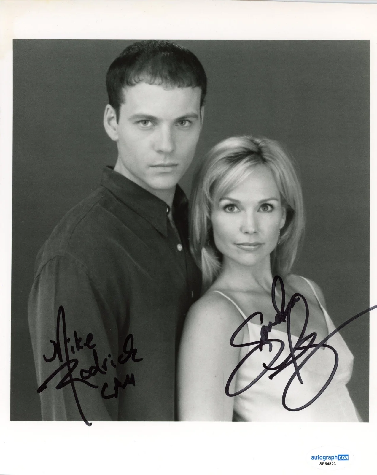 Michael Rodrick, Sandra Dee Robinson — Sandra Dee Robinson & Michael Rodrick "Another World" SIGNED 8x10 Photo ACOA, изображение 2