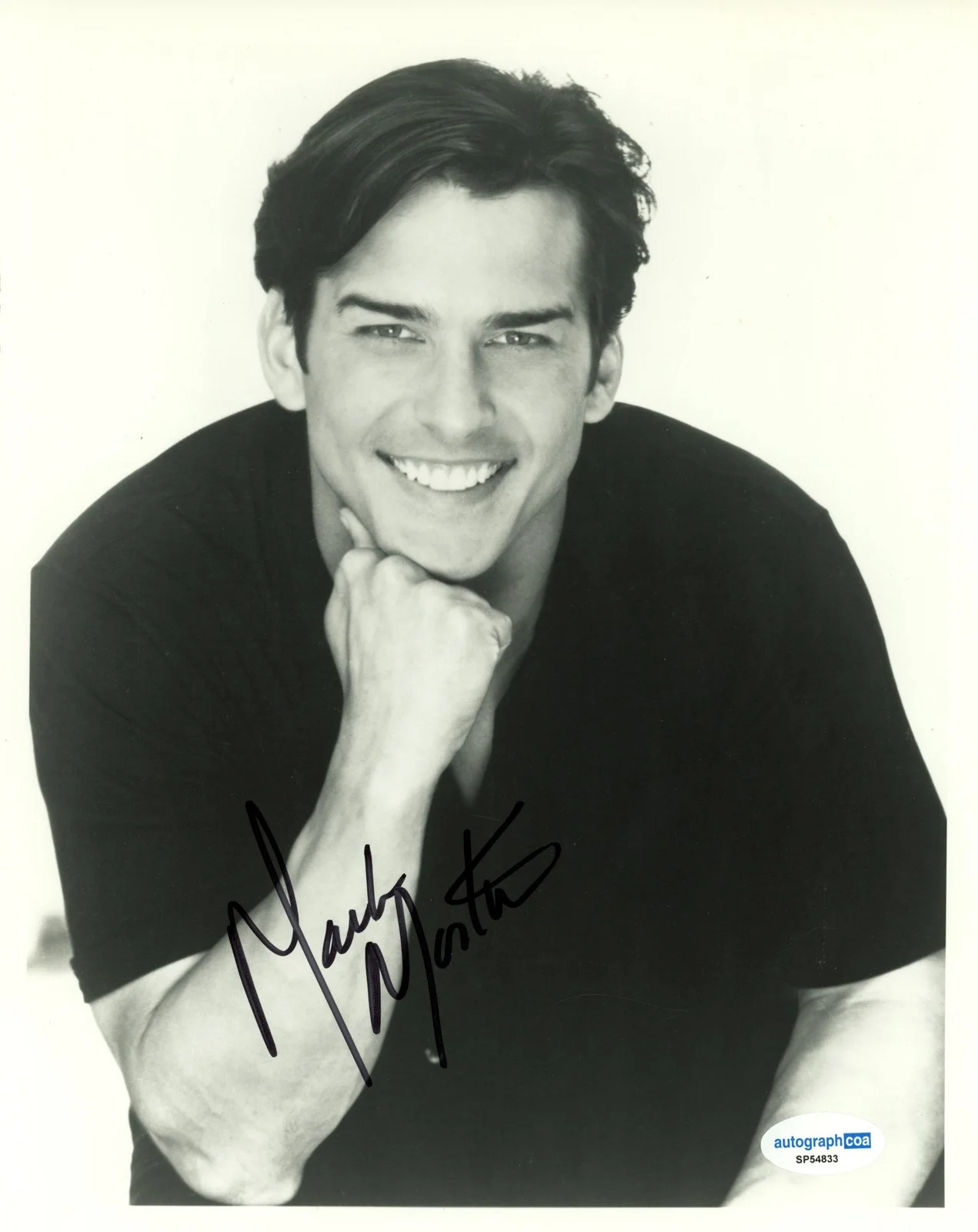 Mark Mortimer — Mark Mortimer "Another World" AUTOGRAPH Signed 'Nick Hudson' 8x10 Photo ACOA, image 2