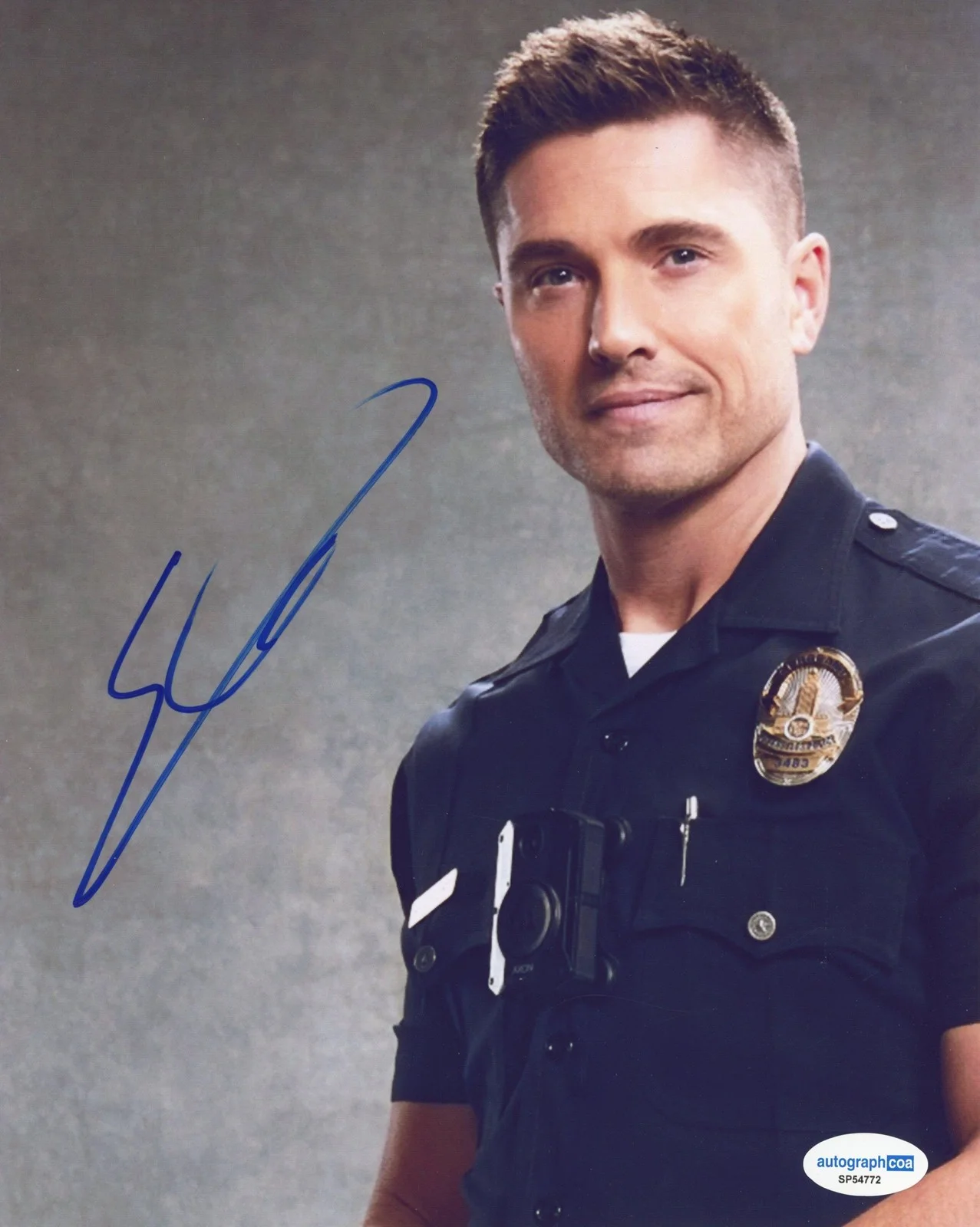 Eric Winter — Eric Winter "The Rookie" AUTOGRAPH Signed 'Tim Bradford' 8x10 Photo B ACOA, image 2