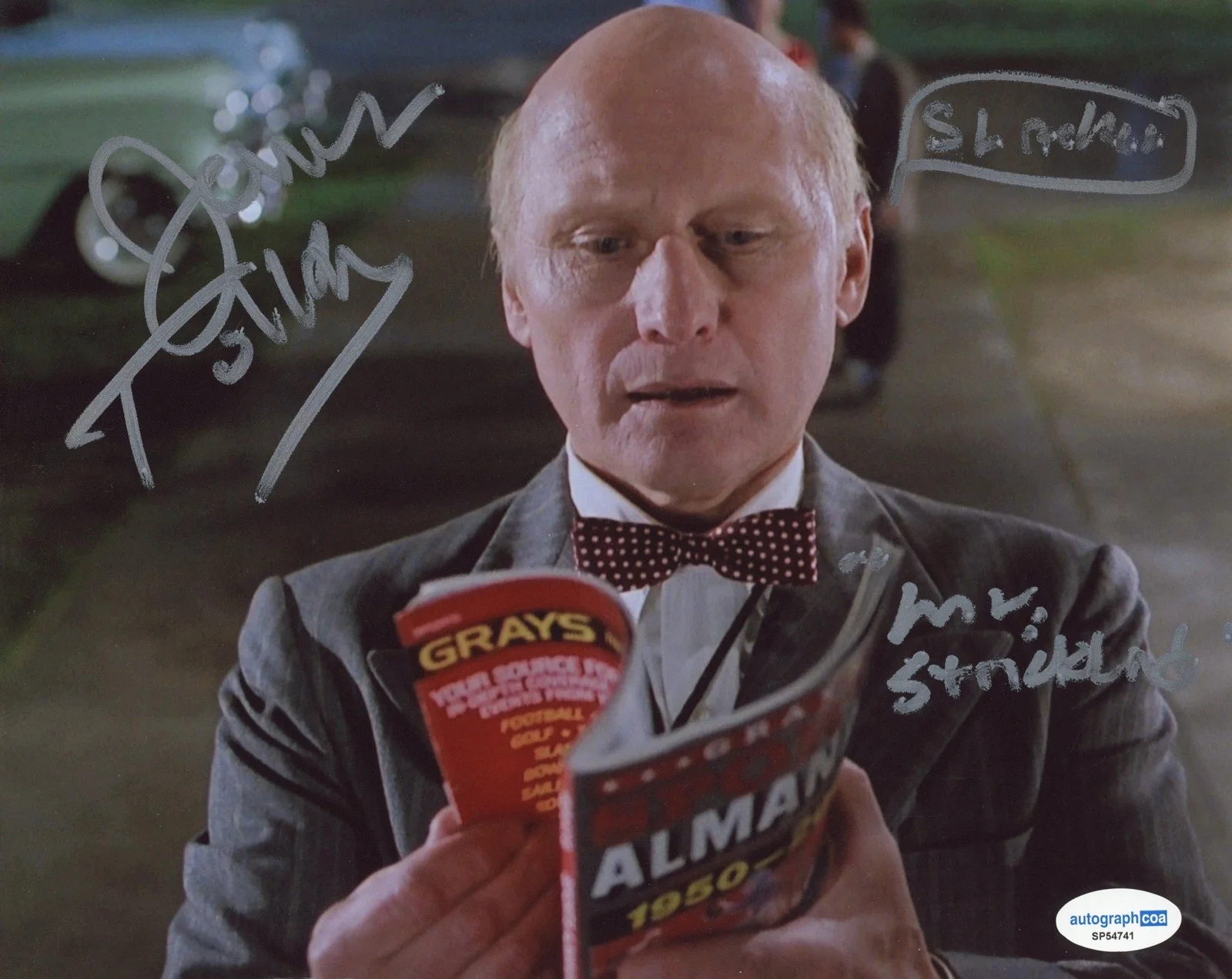 James Tolkan — James Tolkan "Back to the Future" AUTOGRAPH Signed 'Mr. Strickland' 8x10 Photo E, изображение 2