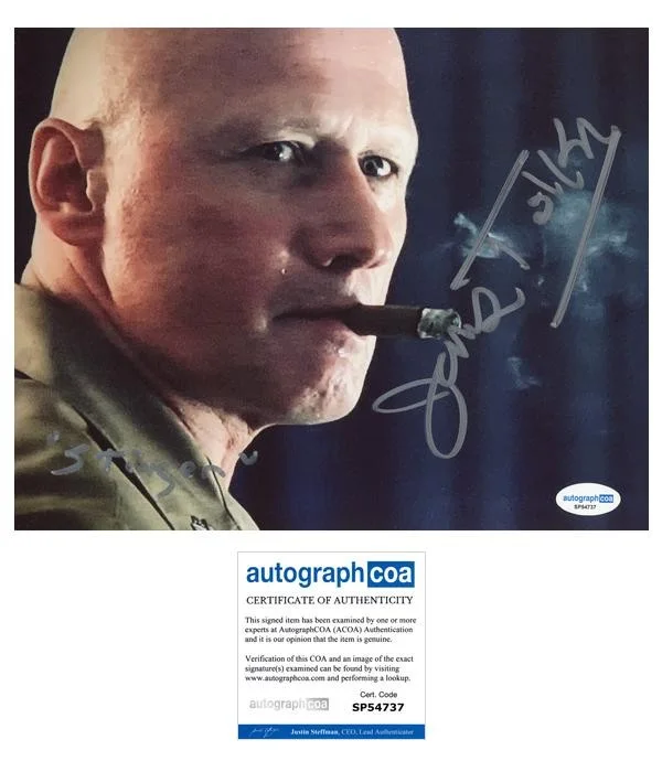 James Tolkan — James Tolkan "Top Gun" AUTOGRAPH Signed 'Stinger' Autographed 8x10 Photo C ACOA