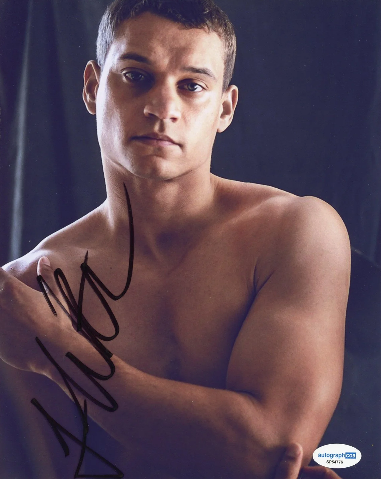 Tyriq Withers — Tyriq Withers "Reminders of Him" AUTOGRAPH Signed Shirtless 8x10 Photo ACOA, изображение 2