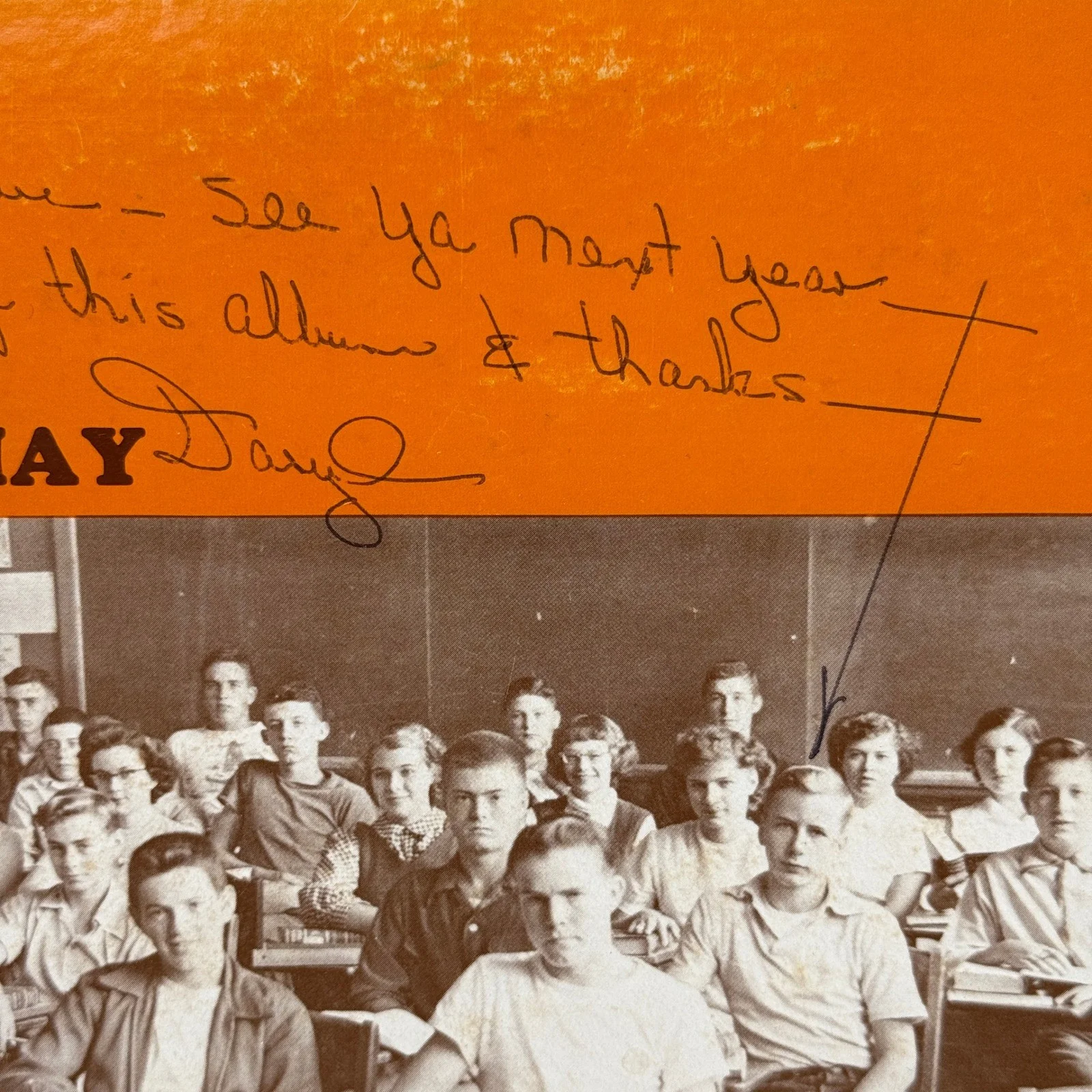 Daryl May Laughing On The Inside Vinyl Record Album SIGNED Clearwater FL, изображение 2
