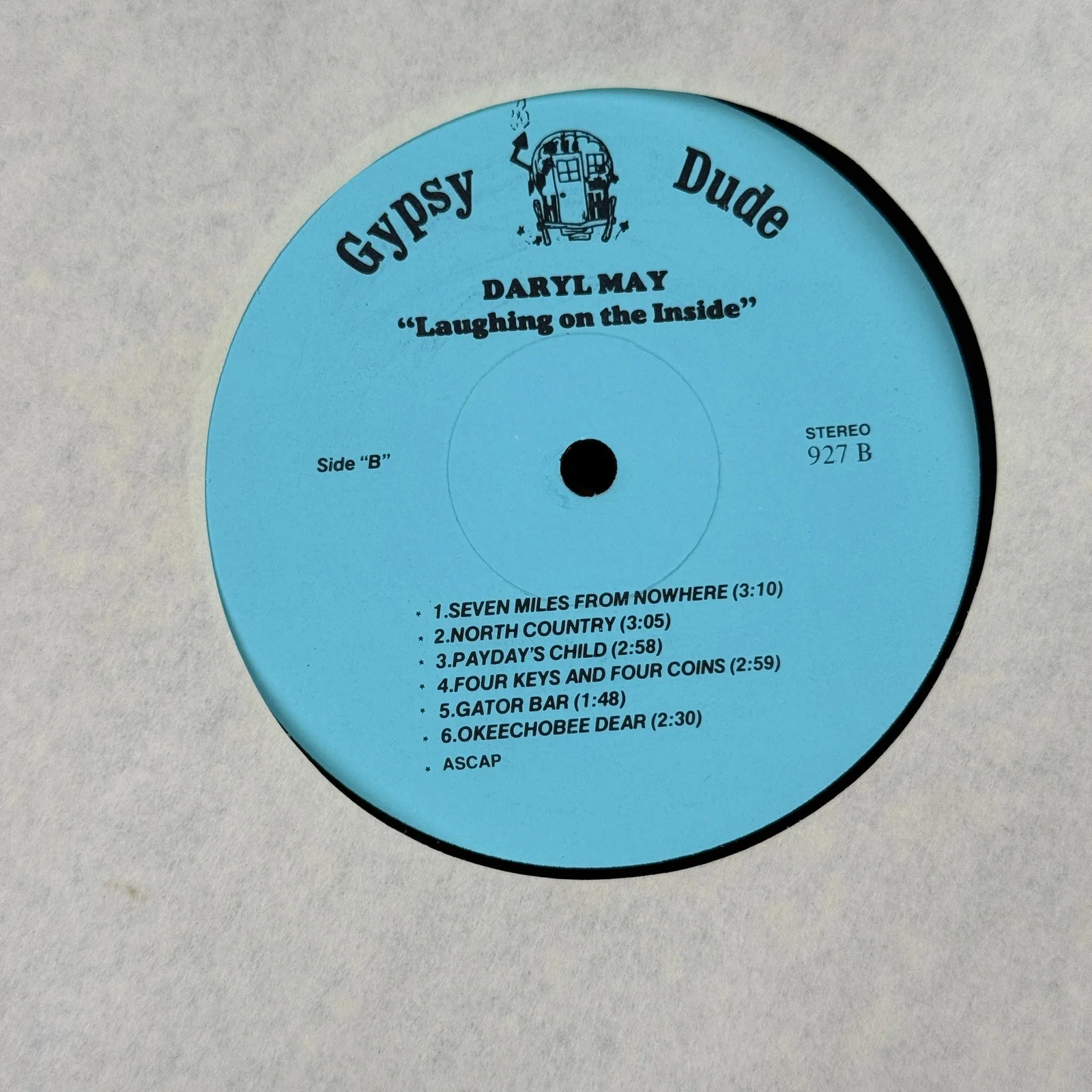 Daryl May Laughing On The Inside Vinyl Record Album SIGNED Clearwater FL, изображение 5