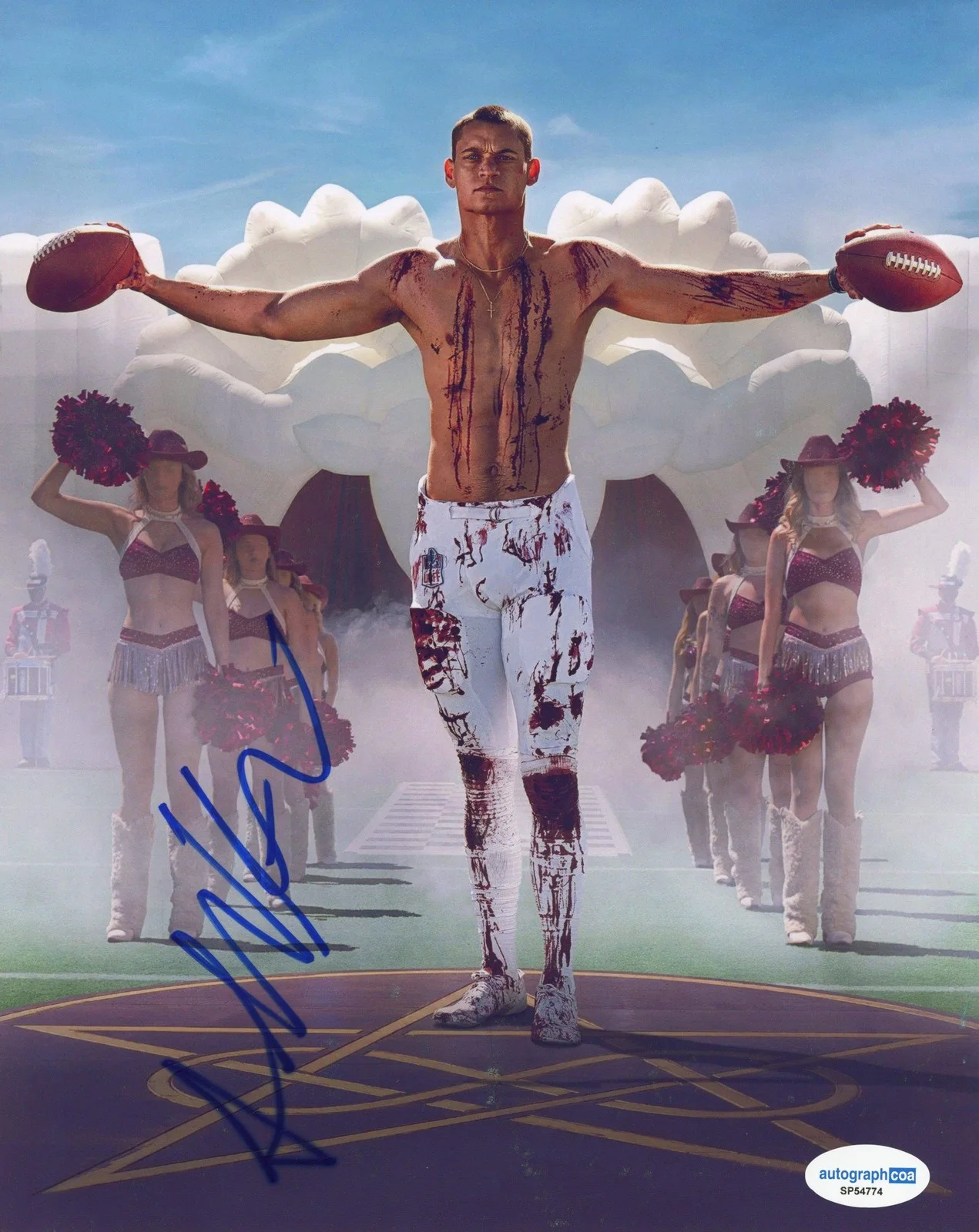 Tyriq Withers — Tyriq Withers "Him" AUTOGRAPH Signed 'Cam' Shirtless Autographed 8x10 Photo ACOA, image 2