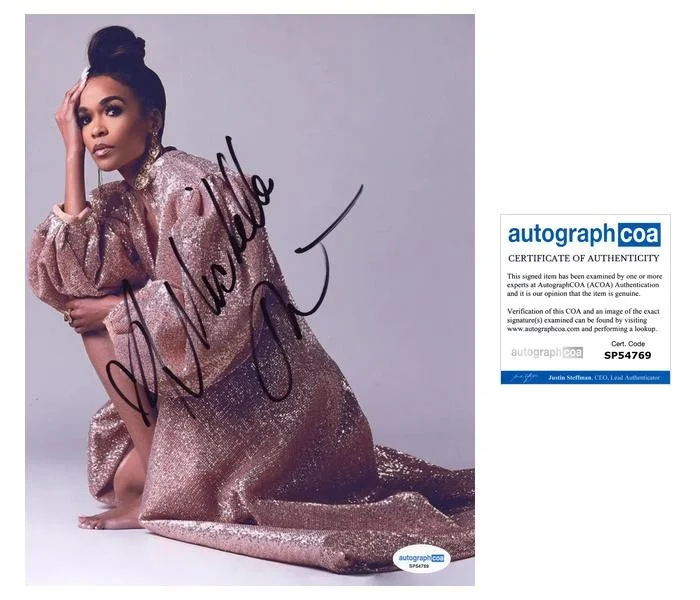 Michelle Williams — Michelle Williams "Destiny's Child" Singer AUTOGRAPH Signed 8x10 Photo D ACOA