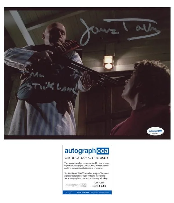 James Tolkan — James Tolkan "Back to the Future" AUTOGRAPH Signed 'Mr. Strickland' 8x10 Photo D
