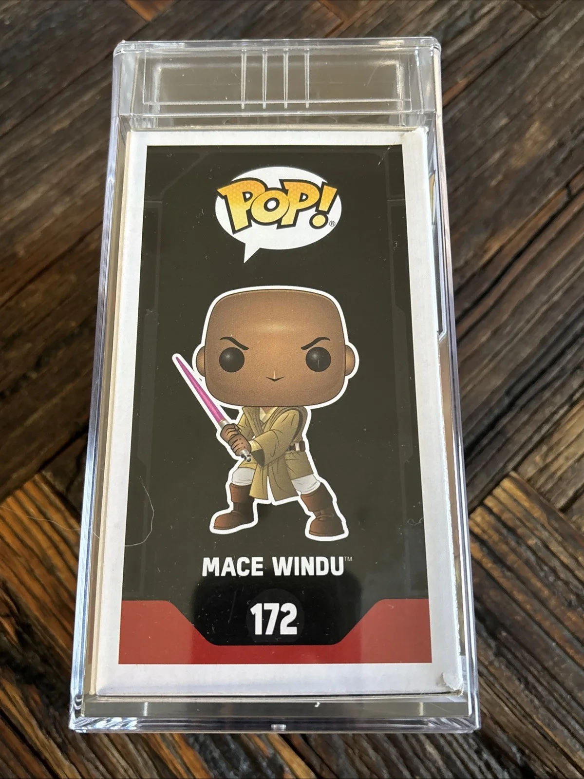 Samuel L. Jackson — SAMUEL L JACKSON SIGNED STAR WARS MACE WINDU 172 FUNKO POP BAS PSA Auto 10 Auth, image 5